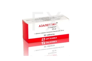 АЗАЛЕПТИН таб 25мг n50 Органика