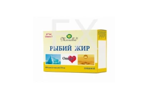 РЫБИЙ ЖИР капс. 370мг n100 Мирролла-Мирра