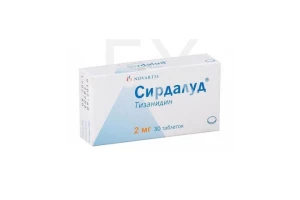 СИРДАЛУД таб 2мг n30