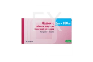 ЛОРТЕНЗА таб п/об 5мг+100мг n30
