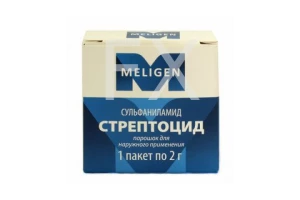 СТРЕПТОЦИД мазь (туба) 10% 25г Усолье-Сибирский ХФЗ