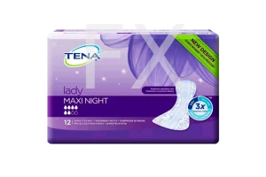 ПРОКЛАДКИ УРОЛОГИЧЕСКИЕ ТЕНА Lady Maxi Night n12 Эссити-SCA-Хайджин-Молнлик
