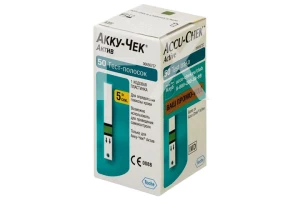 ТЕСТ ПОЛОСКИ К ГЛЮКОМЕТРУ Акку-Чек (Accu-chek) Active n50 Рош Диабетс Кеа