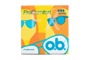 ТАМПОНЫ ГИГИЕНИЧЕСКИЕ o.b. ProComfort Normal n8 Джонсон и Джонсон - Силаг АГ