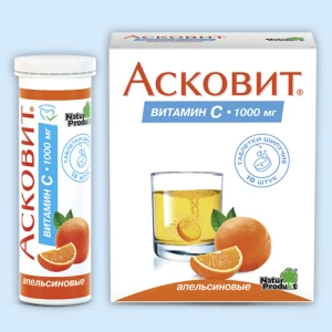 АСКОВИТ таб шип. 1г n10 Лимонный Валеант-Натур Продукт - Х. Тен Херкель Б.В. - Эльфа - Бауш Ломб