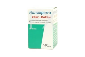 НОЛИПРЕЛ А таб п/об 2.5мг+0.625мг n30 Сервье-Сердикс