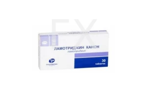 ЛАМОТРИДЖИН таб 50мг n30 Канонфарма продакшн-Радуга продакшн-Завод им. ак. В.П.Филатова