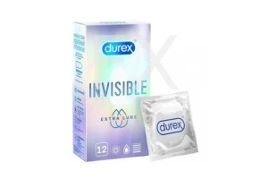 ПРЕЗЕРВАТИВ Дюрекс (Durex) n12 Invisible Extra Lube Рекитт Бенкизер-ССЛ