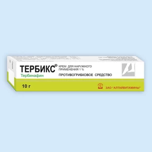 ТЕРБИКС крем наружн. 1% 10г Алтайвитамины