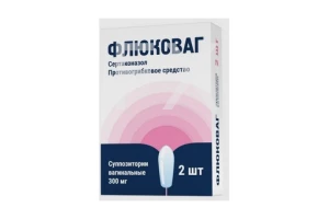 ФЛЮКОВАГ супп. ваг. 300мг n2