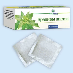 КРАПИВА лист (ф/пак.) 1.5г n20 Фитофарм
