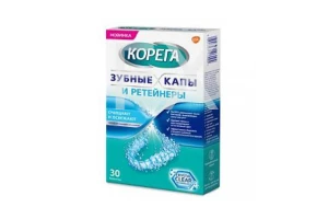 КОРЕГА таб Зубные капы и ретейнеры n30 ГлаксоСмитКляйн-Стаффорд-СмитКлян Бичем-Вэлком-Оперейшнс-Фармар