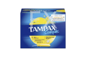 ТАМПОНЫ ГИГИЕНИЧЕСКИЕ Тампакс (Tampax) Compak Regular n16 С аппликатором Хигинетт