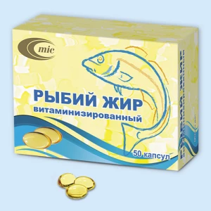 РЫБИЙ ЖИР капс. Кусалочка 500мг n60 РеалКапс