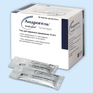 АНДРОГЕЛЬ гель (пак.) 1% - 5г n30 Безен-Олик