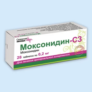 МОКСОНИДИН таб п/об 0.2мг n60 Северная звезда