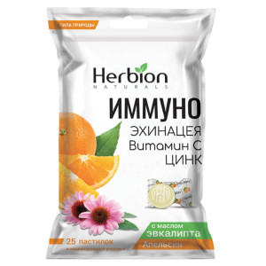 ИММУНО ЭХИНАЦЕЯ пастилки n25 Апельсиновый Гербион