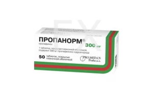 ПРОПАНОРМ таб п/об 300мг n50