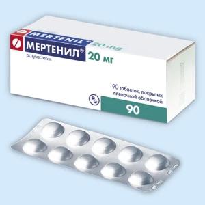 МЕРТЕНИЛ таб п/об 10мг n30 Гедеон Рихтер-Алмирал