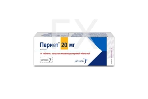 ПАРИЕТ таб п/об 20мг n14 Бушу