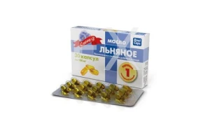 ЛЬНА СЕМЕНА масло капс. 0.3г n180 Компас здоровья