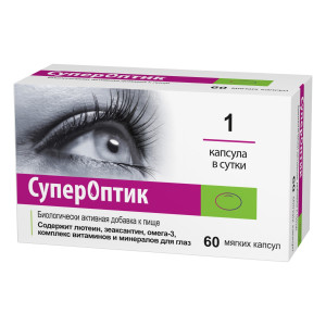 СУПЕРОПТИК (БАД) капс. n60 Польфарма-Польфа-Медана Фарма-Акрихин-Тархоминский ФЗ-Адамед
