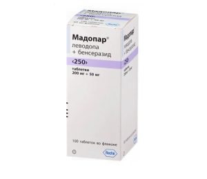 МАДОПАР таб 250мг n100
