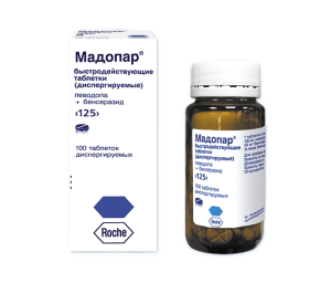 МАДОПАР капс. 125мг n100 Рош - Ф. Хоффманн-Ля Рош Лтд-Рош Диабетс кеа