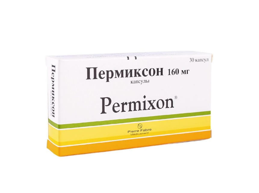 ПЕРМИКСОН капс. 160мг n30