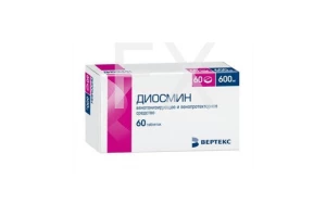 ДИОСМИН таб п/об 600мг n60 Вертекс