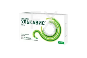УЛЬКАВИС таб п/об 120мг n56 КРКА-Валфарма