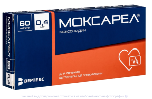 МОКСАРЕЛ таб п/об 0.4мг n60