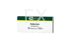 ЭУФИЛЛИН р-р д/ин. (амп.) 2% - 5мл n10 Дальхимфарм