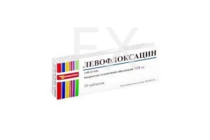ЛЕВОФЛОКСАЦИН таб п/об 500мг n10 Биохимик