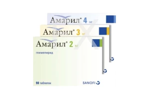 АМАРИЛ таб 2мг n90 Санофи Авентис-Авентис Фарма-Наттерманн-Хиноин-Биоком-Опелла Хелскеа