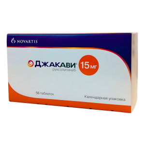 ДЖАКАВИ таб 15мг n56