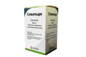 СОВАЛЬДИ таб п/об 400мг n28