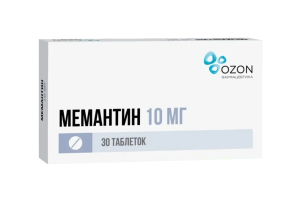 МЕМАНТИН таб п/об 10мг n30 Озон-Атолл-Риф