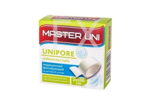 ПЛАСТЫРЬ Мастер Уни (Master Uni) ленточный 2х500см Нетканевый Хелслаб