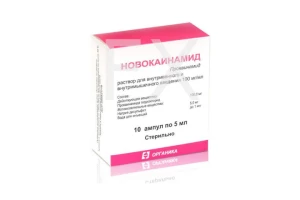 НОВОКАИНАМИД р-р д/ин. (амп.) 10% - 5мл n10 Органика