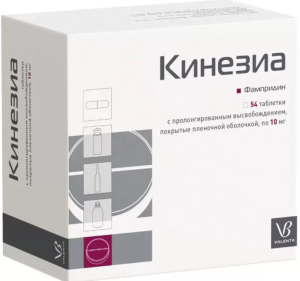 КИНЕЗИА таб п/об пролонг. 10мг n54