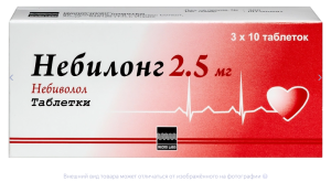 НЕБИЛОНГ таб 2.5мг n30 Микро Лабс