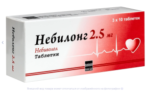 НЕБИЛОНГ таб 2.5мг n30 Микро Лабс