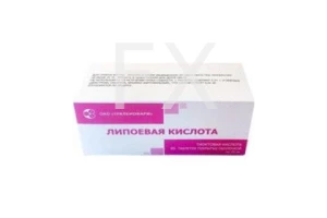 ЛИПОЕВАЯ КИСЛОТА таб п/об 300мг n30 Марбиофарм