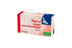 УЛЬТОП капс. 40мг n28 КРКА-Валфарма