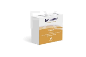 ТИОЛЕПТА р-р д/инф. (амп.) 30мг/мл - 10мл n10 ГРОТЕКС