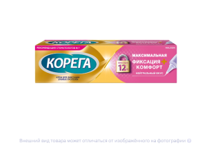 КОРЕГА крем Максимальная фиксация и свежесть 40г ГлаксоСмитКляйн-Стаффорд-СмитКлян Бичем-Вэлком-Оперейшнс-Фармар