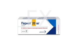 ПАРИЕТ таб п/об 20мг n28 Бушу