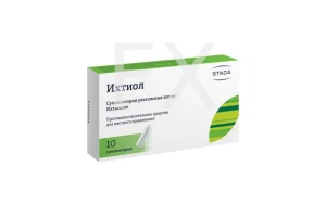 ИХТИОЛ свечи 200мг n10 Хемофарм-Хемомонт-Нижфарм-Штада-Урсафарм