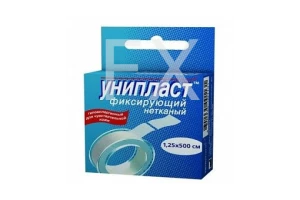 ПЛАСТЫРЬ Унипласт ленточный 1.25х500см Нетканевый Верофарм